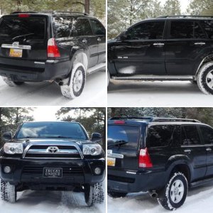 4Runner snow pics