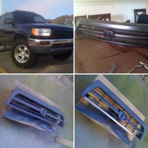 painted grill