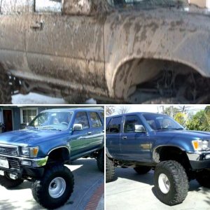 8 1/2 inch lift on my 91 4runner
