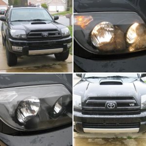 DIY Black Headlights