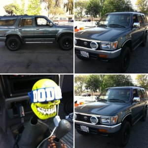 MY BABY 1993 TOYOTA 4RUNNER 5 SPEED 4X4