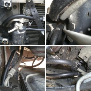 Transmission cooler install