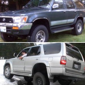1992 sr5 v6 5speed- 2000 sr5 v-6 auto
