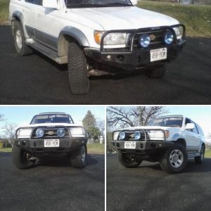 Finally some good photos of my truck after the bumper install.