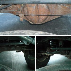 Rear Axle Housing -Rust