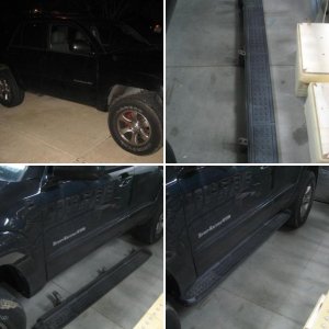 Horn and Running Board Removal