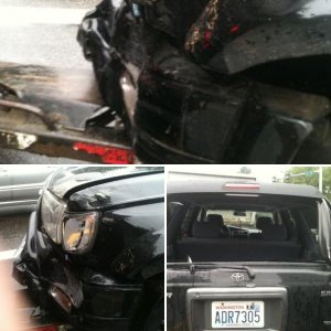 The accident