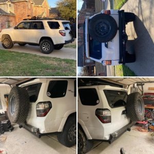 homemade rear double swingout build