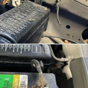 Grounding wire repair