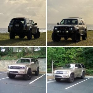 02 4Runner Limited 4x4 Gold Dorado