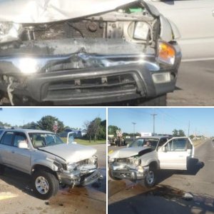2000 Toyota 4Runner SR5 parts vehicle / front-end collision