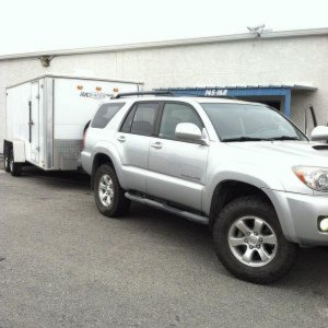 First time towing with the new rig