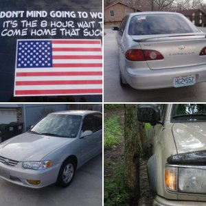 Previously owned & current (Other than '87 4Runner)
