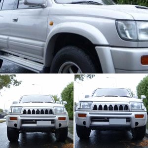 2" lift before/after