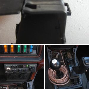 CB radio install