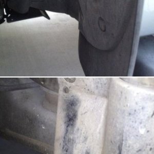 Front mud flaps fix