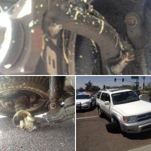 CV Axel or Ball Joint Failure...