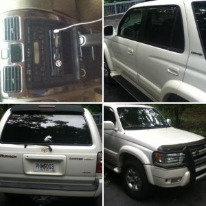 My 2002 pearl white 4runner!