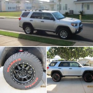 Silver 2011 4Runner Trail