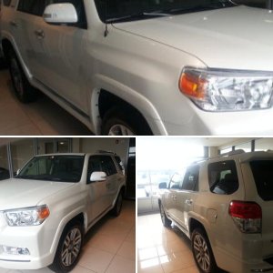 2013 4Runner Limited White