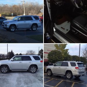 My new 2013 Toyota 4runner limited
