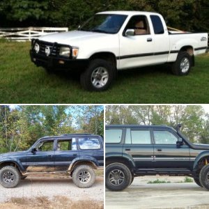 My Toyotas past and present