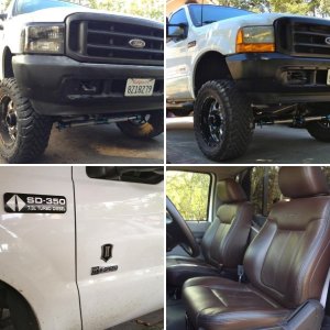 2001 F350 4X4 7.3L Diesel 6 speed Manual