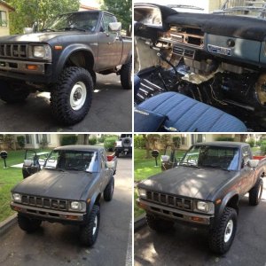 1982 Toyota Deluxe Pickup 4x4 Factory AC--Regrettably Sold