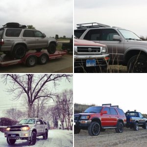 Past and Present 4Runners