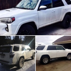 2014 Super White Toyota 4Runner TE