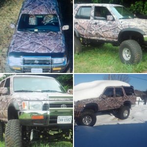 1992 camo 4-Runner