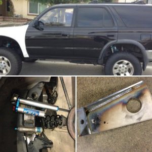 New rear shocks and mounts