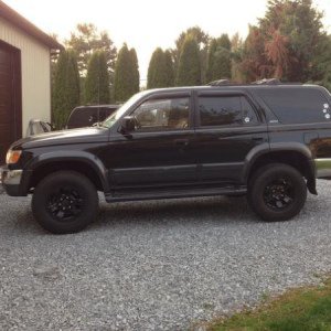 Our new puppy hauler a 97 Limited