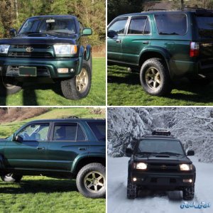 2001 4Runner, Imperial Jade Mica with Sport Package