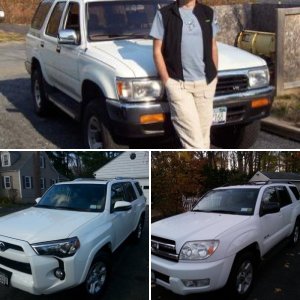 My three 4Runners