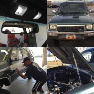 1990 4Runner two door classic refurbishing