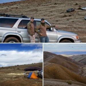 Panoche Hills - Wheel, camp and shoot