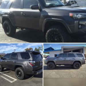 New wheels tires and spacers added