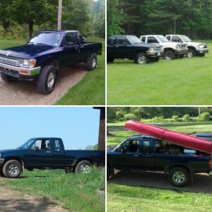 1993 toyota pickup, 4X4 5speed