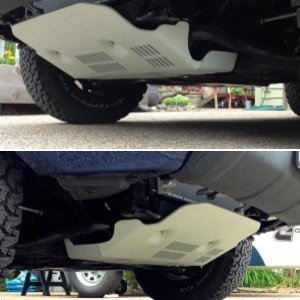TRD Skid Plate Mods for TE w/KDSS