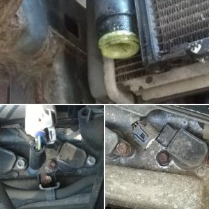 Nice day for changing spark plugs!