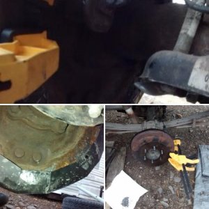 Rear Wheel Brake Drum Shield Fabrication