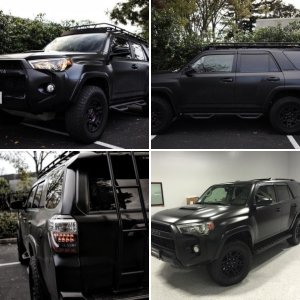 TRD Pro Satin Black