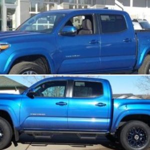 2016 Tacoma DC TRD Sport 4x4 Blazing Blue