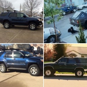 My 3 4runners