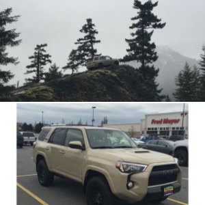 2016 4Runner TRD Pro Quicksand