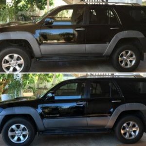 FJ Springs and Bilstien 5100