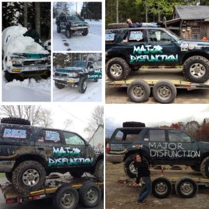 1996 Toyota 4Runner "MAJOR DYSFUNCTION"