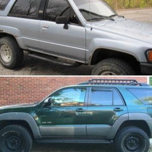 My 4runners over the years