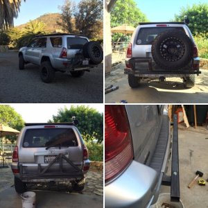Custom 4th Gen Rear Tire Carrier